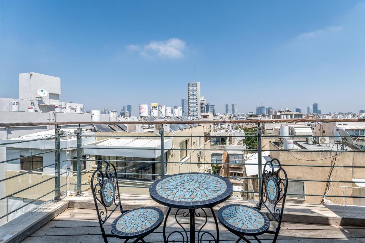 Superb 1,5 Bdr W Balcony Close To The Beach Tel Aviv Bagian luar foto